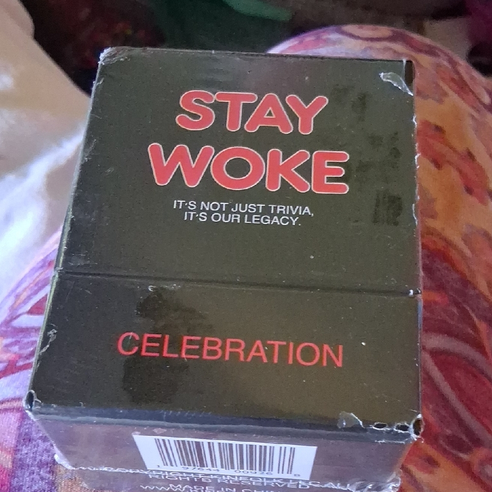 Celebration Trivia Game - Black/Red